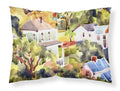 Houses Standard Pillowcase Lightweight Super Soft Easy Care Decorative Artwork Pillowcase, Standard