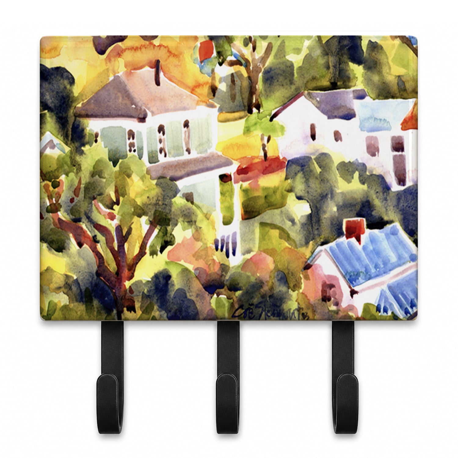 Houses Leash or Key Holder Wall Hooks, Coat Rack Wall Mount, for Hanging Keys, Towels, Aprons, Leashes