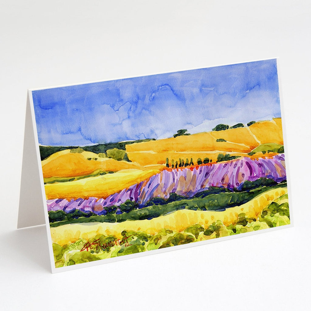 Landscape Greeting Cards Pack of 8 Blank Cards with Envelopes Whimsical A7 Size 5x7