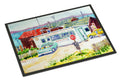 Seafood Shack for fresh shrimp Doormat Indoor Outdoor 18H X 27W Front Door Mat Rugs for Entryway, Non Slip Washable