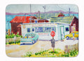Seafood Shack for fresh shrimp Memory Foam Kitchen Mat Machine Washable Anti-Fatigue Cushion Comfort Bath or Kitchen Rug