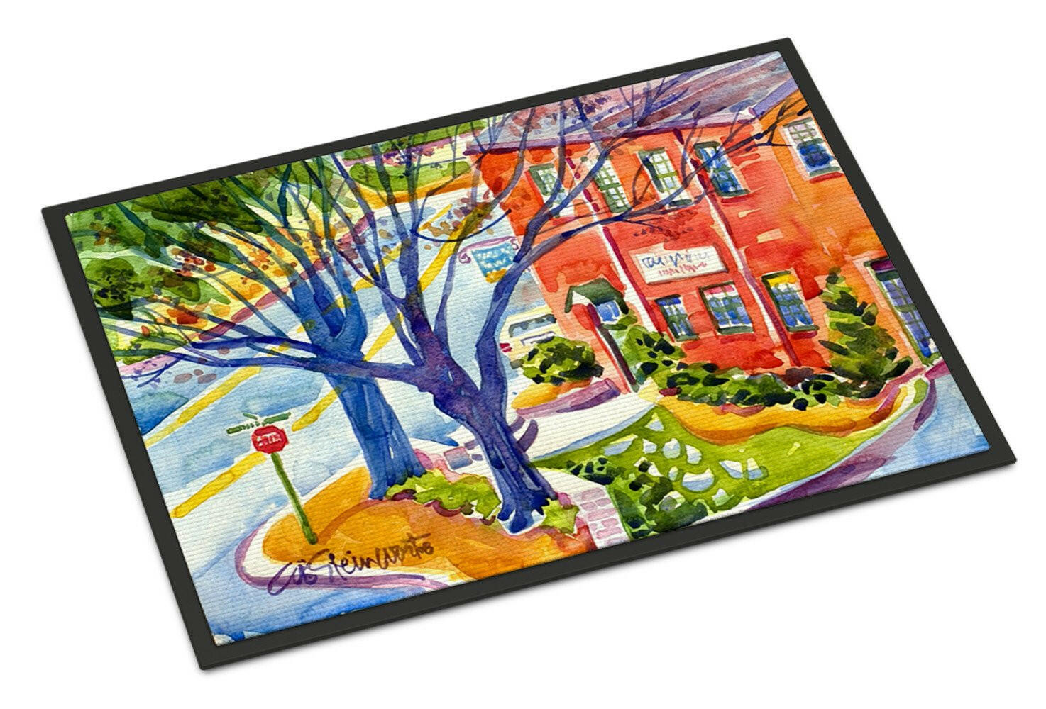 Harbour Doormat Indoor Outdoor 24H X 36W Front Door Mat Rugs for Entryway, Non Slip Washable Low Pile,
