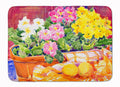 Flower - Primroses Memory Foam Kitchen Mat Machine Washable Anti-Fatigue Cushion Comfort Bath or Kitchen Rug