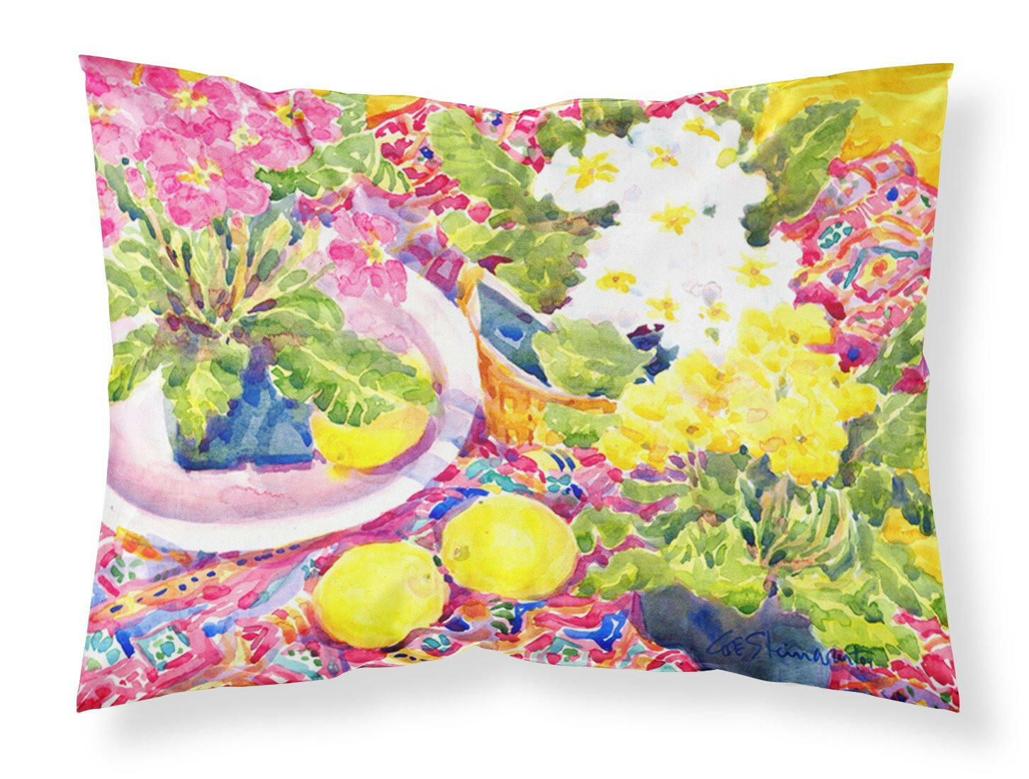 Flower - Primroses Standard Pillowcase Lightweight Super Soft Easy Care Decorative Artwork Pillowcase, Standard