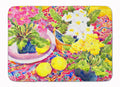 Flower - Primroses Memory Foam Kitchen Mat Machine Washable Anti-Fatigue Cushion Comfort Bath or Kitchen Rug