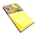Flower - Primroses Watercolor Sticky Note Holder Refillable Dispenser Desk Accessory 3x3 Pad Gift