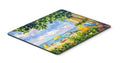 Beach Resort view from the condo Mouse Pad, Heat Resistant Trivet Hot Pad , Non Slip Rubber Desk Mat, Kitchen Counter Protector, Home Office Decor Gift
