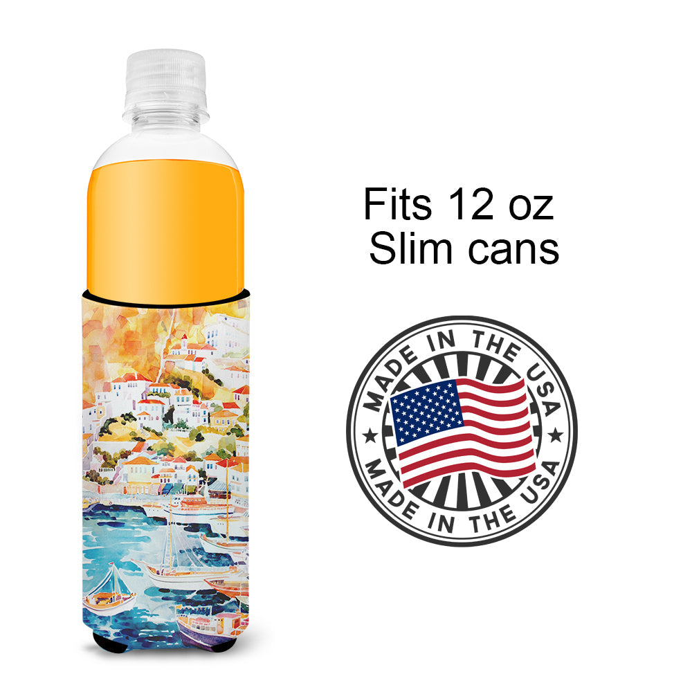 Harbour Slim Can Hugger , Insulated Foam Hugger for 12 oz Slim Cans, Beer Bottles & Water Bottles, Printed in USA