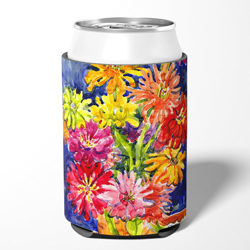 Flower - Gerber Daisies Can or Bottle Hugger Cooler Sleeve for Standard 12 oz Cans, Insulated Foam Beer & Soda Can Hugger Reusable