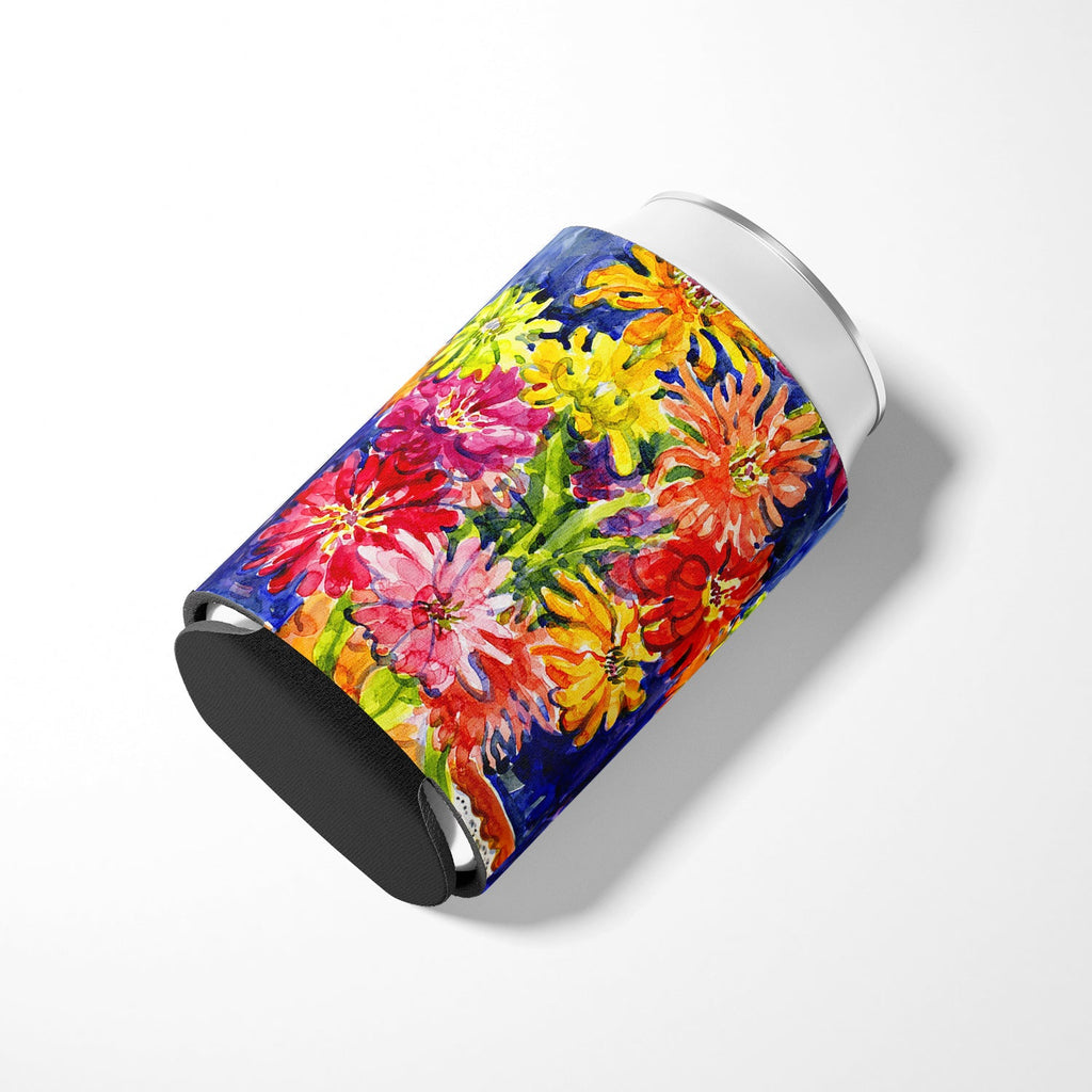 Flower - Gerber Daisies Can or Bottle Hugger Cooler Sleeve for Standard 12 oz Cans, Insulated Foam Beer & Soda Can Hugger Reusable