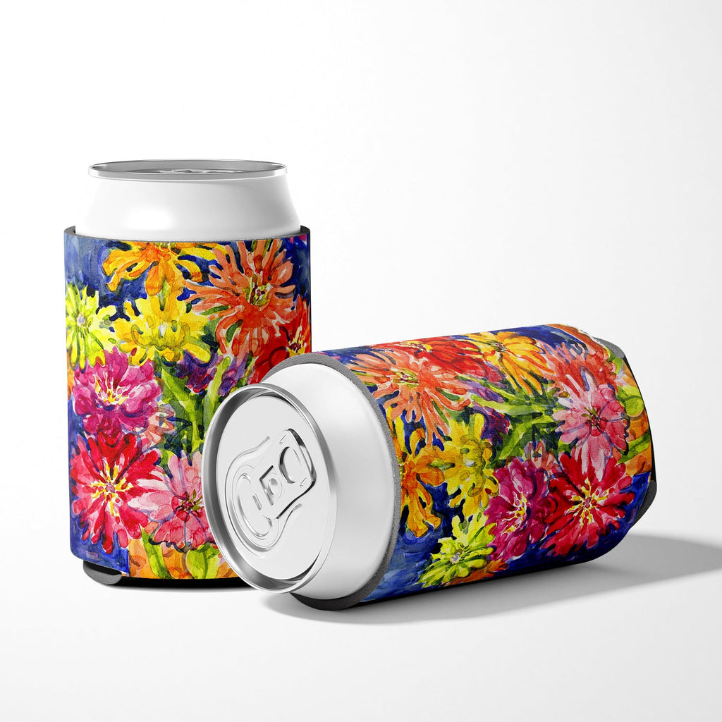 Flower - Gerber Daisies Can or Bottle Hugger Cooler Sleeve for Standard 12 oz Cans, Insulated Foam Beer & Soda Can Hugger Reusable