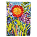 Flower - Sunflower House Flag 28x40 Porch Sleeve Pole Decorative Outside Yard Banner Artwork Wall Hanging, Polyester