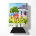 Houses Can or Bottle Hugger Cooler Sleeve for Standard 12 oz Cans, Insulated Foam Beer & Soda Can Hugger Reusable