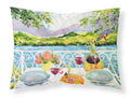 Afternoon of Grape Delights Wine Standard Pillowcase Lightweight Super Soft Easy Care Decorative Artwork Pillowcase, Standard
