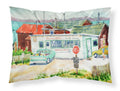 Tacoma Beer and Boiled Shrimp Market Standard Pillowcase Lightweight Super Soft Easy Care Decorative Artwork Pillowcase, Standard