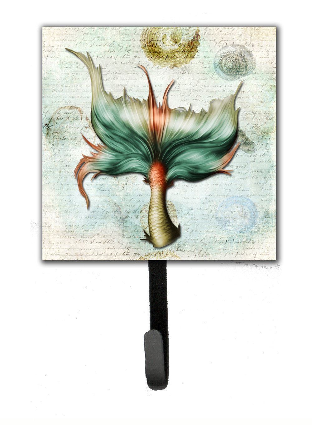 Mermaids and Mermen Mermaid Tail Leash or Key Holder Wall Hooks, Key Hooks Holder, Coat Rack Wall Mount, Coat Hooks, Hooks for Hanging Keys, Towels, Aprons, Leashes