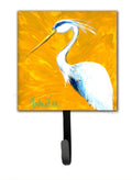 Bird - Blue Heron Col Mustard Leash or Key Holder Wall Hooks, Key Hooks Holder, Coat Rack Wall Mount, Coat Hooks, Hooks for Hanging Keys, Towels, Aprons, Leashes