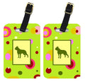 Boston Terrier Luggage Tag