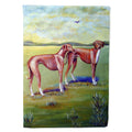 Azawakh Hound House Flag 28x40 Porch Sleeve Pole Decorative Outside Yard Banner Artwork Wall Hanging, Polyester