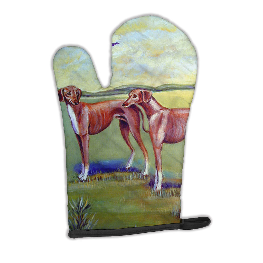 Azawakh Hound Oven Mitt Heat Resistant Thick Oven Mitt for Hot Pans and Oven, Kitchen Mitt Protect Hands, Cooking Baking Glove