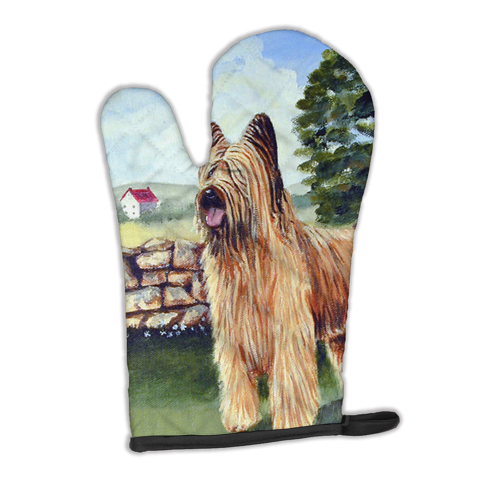 Briard Oven Mitt Heat Resistant Thick Oven Mitt for Hot Pans and Oven, Kitchen Mitt Protect Hands, Cooking Baking Glove