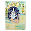 Bernese Mountain Dog Puppy House Flag 28x40 Porch Sleeve Pole Decorative Outside Yard Banner Artwork Wall Hanging, Polyester
