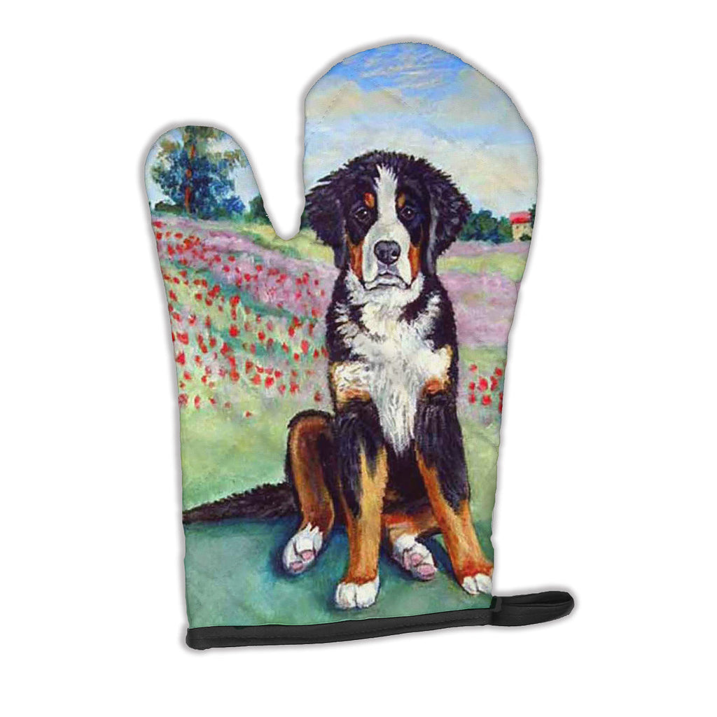 Bernese Mountain Dog Oven Mitt Heat Resistant Thick Oven Mitt for Hot Pans and Oven, Kitchen Mitt Protect Hands, Cooking Baking Glove