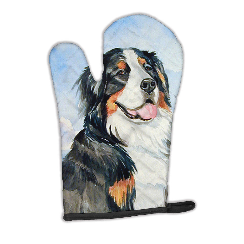 Momma's Love Bernese Mountain Dog Oven Mitt Heat Resistant Thick Oven Mitt for Hot Pans and Oven, Kitchen Mitt Protect Hands, Cooking Baking Glove