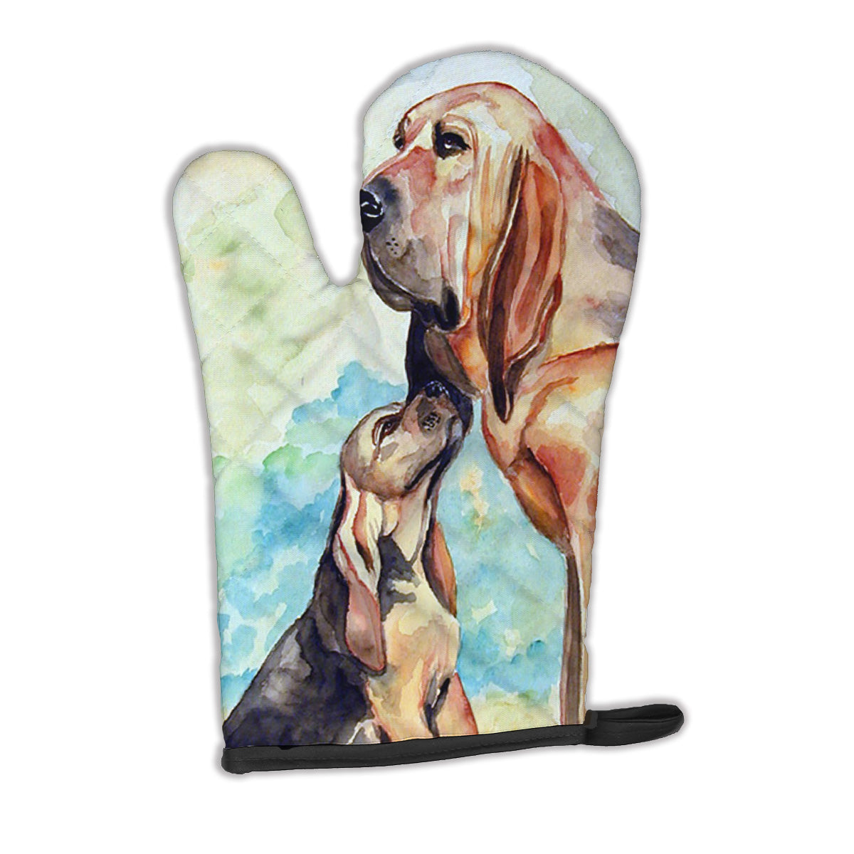 Bloodhound Momma's Love Oven Mitt Heat Resistant Thick Oven Mitt for Hot Pans and Oven, Kitchen Mitt Protect Hands, Cooking Baking Glove