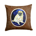 Fawn Pug Penny for your thoughts Decorative Throw Pillow 14x14 Indoor Outdoor Accent Cushion, Fabric Cover with Insert for Sofa, Bed, Porch & Living Room