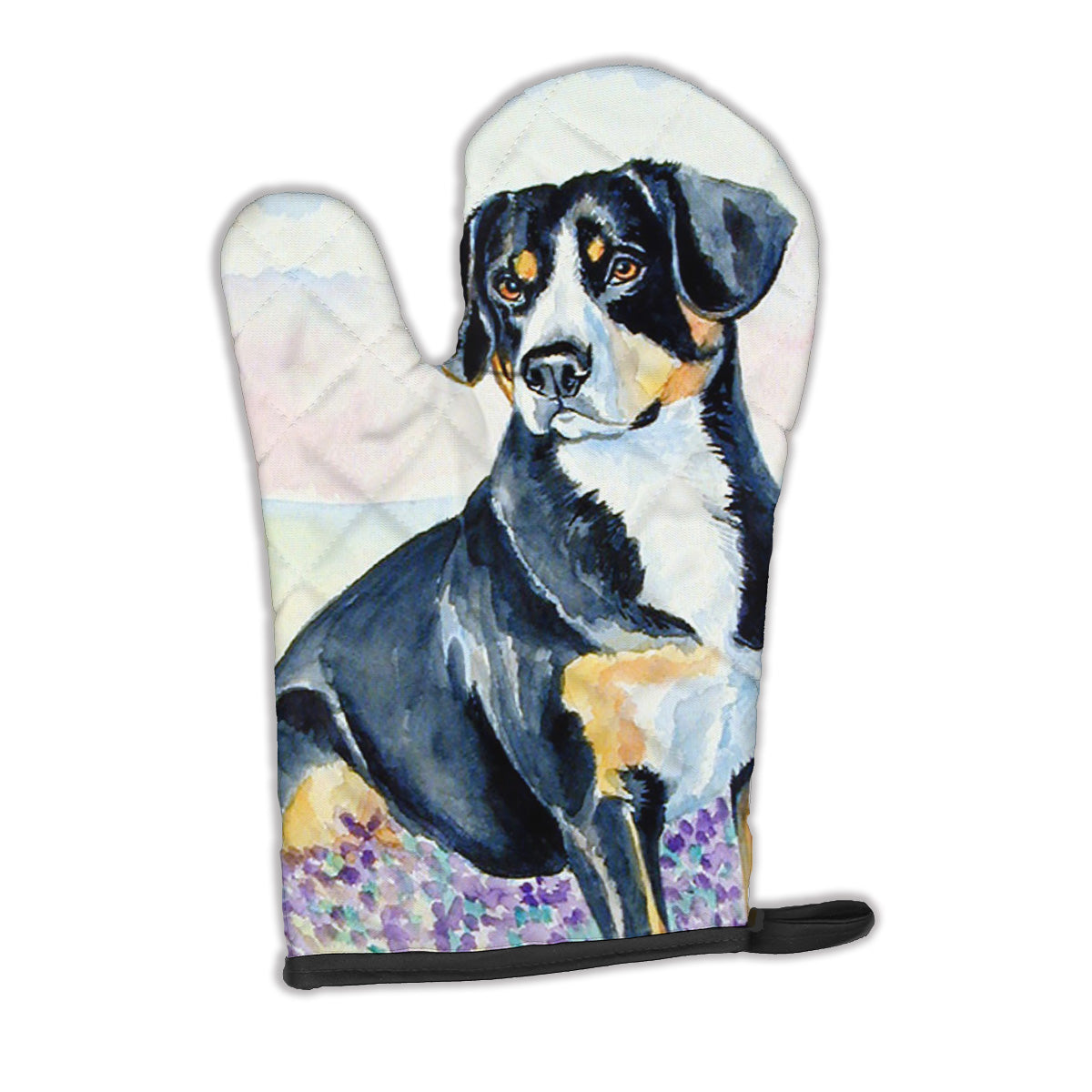 Entlebucher Mountain Dog Oven Mitt Heat Resistant Thick Oven Mitt for Hot Pans and Oven, Kitchen Mitt Protect Hands, Cooking Baking Glove