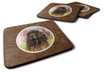 Field Spaniel Foam Coasters Set of 4 Cup Coasters for Indoor Outdoor, Tabletop Protection, Anti Slip, Mouse pad Material