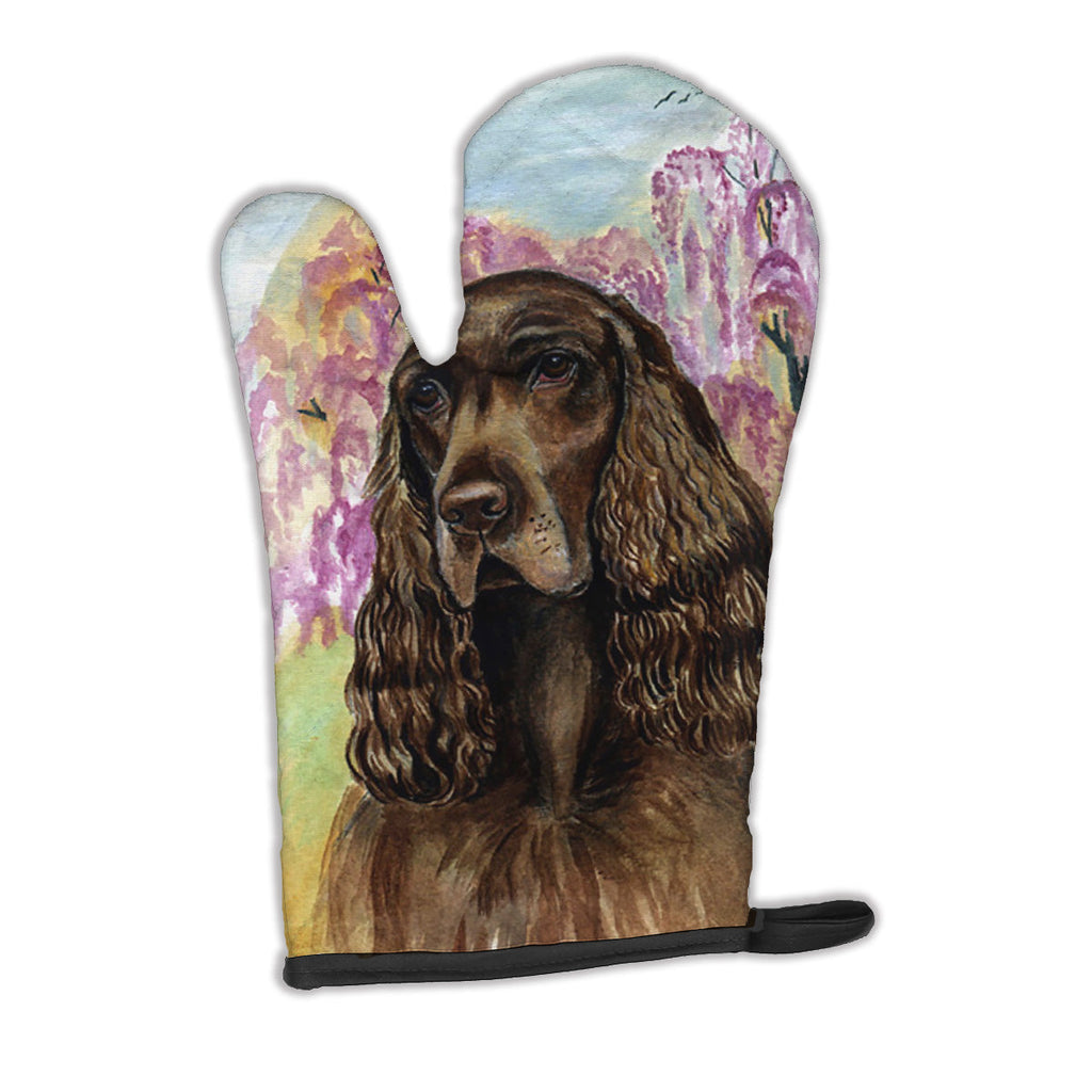 Field Spaniel Oven Mitt Heat Resistant Thick Oven Mitt for Hot Pans and Oven, Kitchen Mitt Protect Hands, Cooking Baking Glove