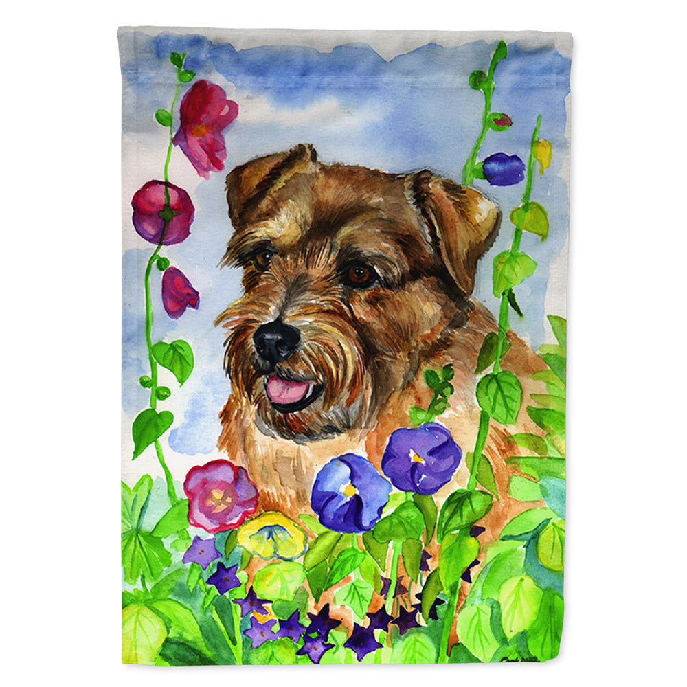 Norfolk Terrier House Flag 28x40 Porch Sleeve Pole Decorative Outside Yard Banner Artwork Wall Hanging, Polyester