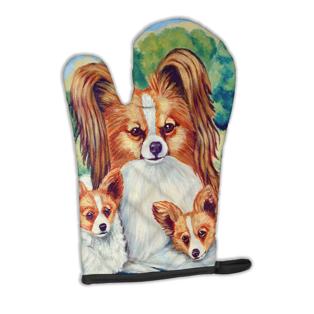 Papillon A Momma's Love Oven Mitt Heat Resistant Thick Oven Mitt for Hot Pans and Oven, Kitchen Mitt Protect Hands, Cooking Baking Glove