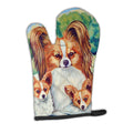 Papillon A Momma's Love Oven Mitt Heat Resistant Thick Oven Mitt for Hot Pans and Oven, Kitchen Mitt Protect Hands, Cooking Baking Glove