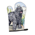 Bouvier des Flandres Oven Mitt Heat Resistant Thick Oven Mitt for Hot Pans and Oven, Kitchen Mitt Protect Hands, Cooking Baking Glove