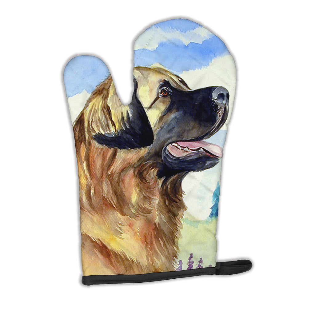 Leonberger Oven Mitt Heat Resistant Thick Oven Mitt for Hot Pans and Oven, Kitchen Mitt Protect Hands, Cooking Baking Glove