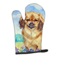 Tibetan Spaniel Oven Mitt Heat Resistant Thick Oven Mitt for Hot Pans and Oven, Kitchen Mitt Protect Hands, Cooking Baking Glove