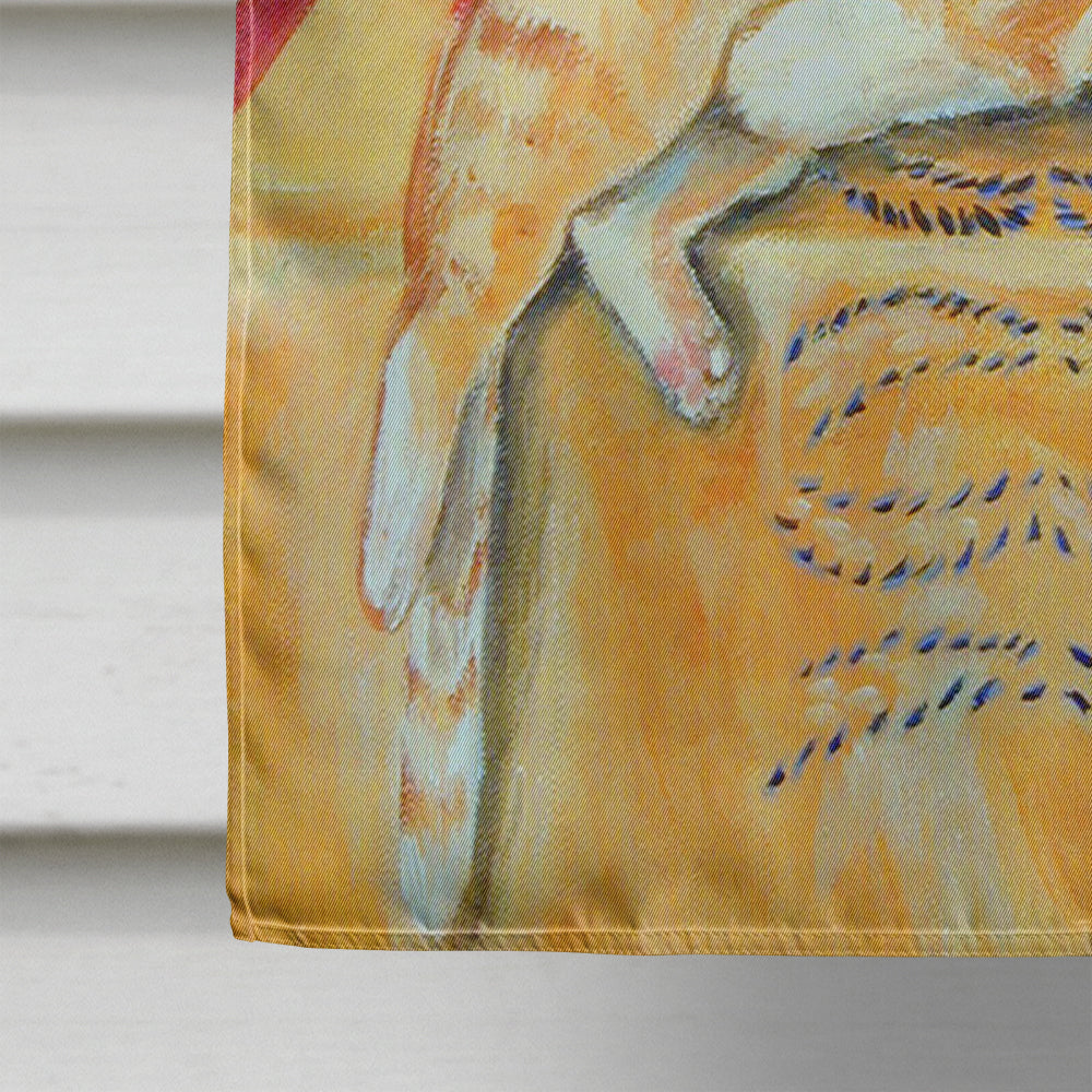 Cat House Flag 28x40 Porch Sleeve Pole Decorative Outside Yard Banner Artwork Wall Hanging, Polyester