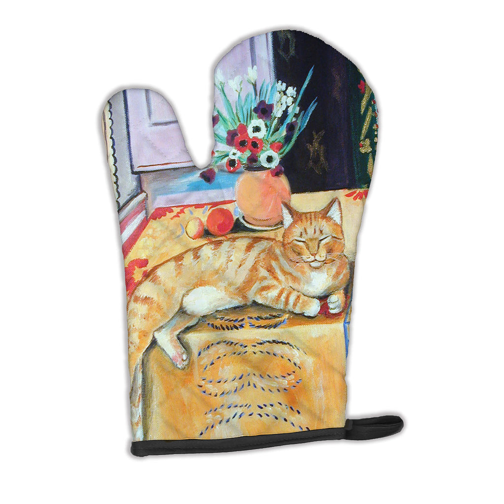 Cat Oven Mitt Heat Resistant Thick Oven Mitt for Hot Pans and Oven, Kitchen Mitt Protect Hands, Cooking Baking Glove