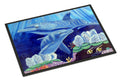 Dolphin under the sea Doormat Indoor Outdoor 24H X 36W Front Door Mat Rugs for Entryway, Non Slip Washable Low Pile,