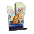 Cat Oven Mitt Heat Resistant Thick Oven Mitt for Hot Pans and Oven, Kitchen Mitt Protect Hands, Cooking Baking Glove