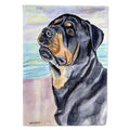 Rottweiler House Flag 28x40 Porch Sleeve Pole Decorative Outside Yard Banner Artwork Wall Hanging, Polyester