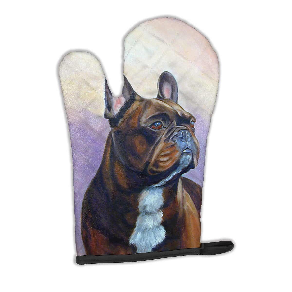 French Bulldog Oven Mitt Heat Resistant Thick Oven Mitt for Hot Pans and Oven, Kitchen Mitt Protect Hands, Cooking Baking Glove