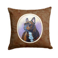 French Bulldog Decorative Throw Pillow 14x14 Indoor Outdoor Accent Cushion, Fabric Cover with Insert for Sofa, Bed, Porch & Living Room