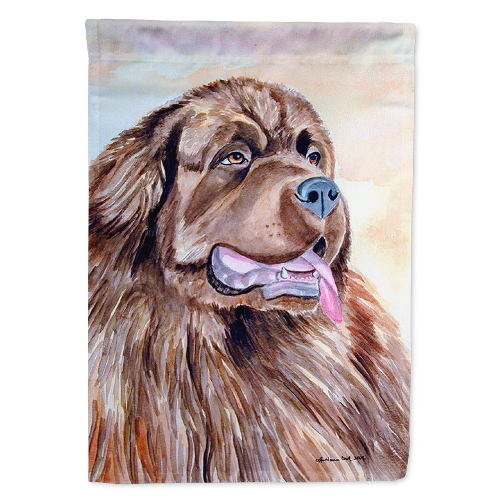 Newfoundland House Flag 28x40 Porch Sleeve Pole Decorative Outside Yard Banner Artwork Wall Hanging, Polyester
