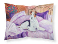 Fox Terrier Waiting on Mom Standard Pillowcase Lightweight Super Soft Easy Care Decorative Artwork Pillowcase, Standard
