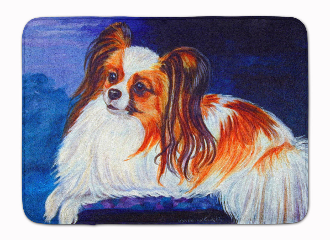 Papillon Memory Foam Kitchen Mat Machine Washable Anti-Fatigue Cushion Comfort Bath or Kitchen Rug