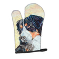 Bernese Mountain Dog Oven Mitt Heat Resistant Thick Oven Mitt for Hot Pans and Oven, Kitchen Mitt Protect Hands, Cooking Baking Glove